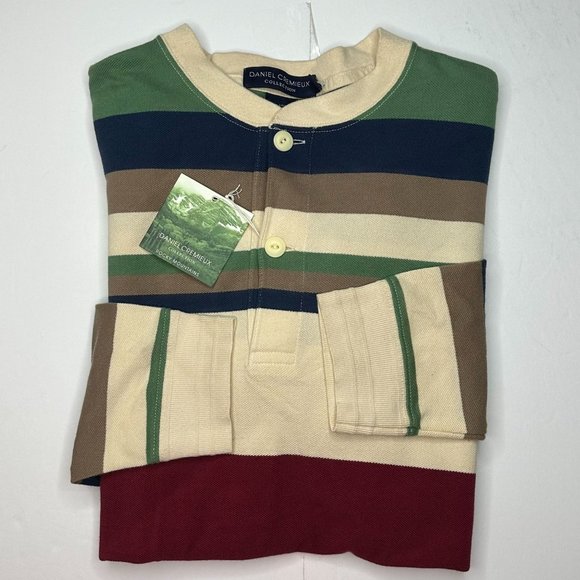 DANIEL CREMIEUX - Men's long sleeve polo. NWT. Size small.‎ - Picture 2 of 10